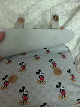 Mochila de Disney de Mickey mouse, bolso de mano