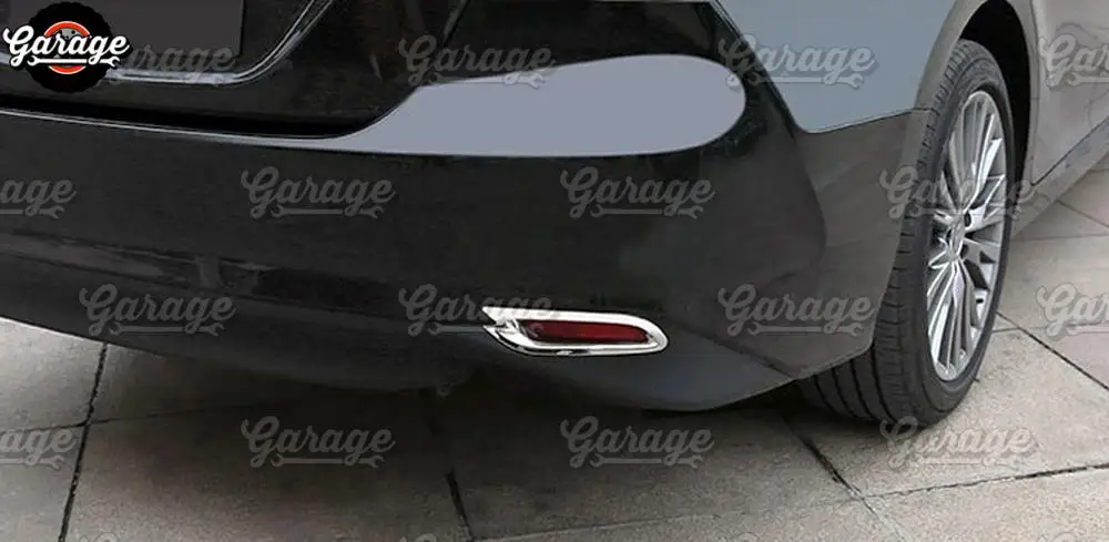 Накладки на задние противотуманные фары vol.2 чехол для Toyota Camry-ABS пластик литье 1 комплект/2 шт. украшение автомобиля Стайлинг