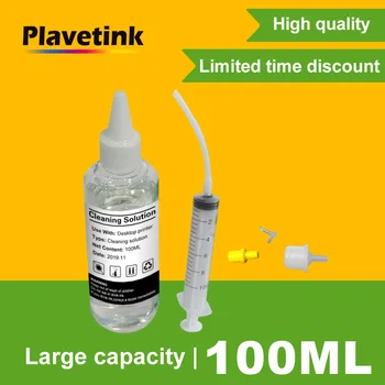 Plavetink 100 ミリリットルボトル洗浄液にプリントヘッドプリンタヘッド顔料インク流体ノズルワッシャーブラザーインクジェットプリンタ