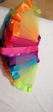 Skirts Children Tulle Dance-Rainbow Party Girls Colorful Mini New 12m-8yrs