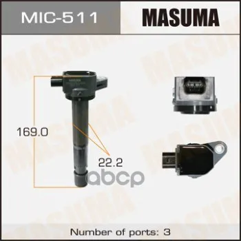 Катушка Зажигания Masuma Mic511 Masuma арт. MIC511