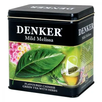 

Tea Denker "mild Melissa", green with additives, 25 Pyramids