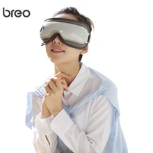 Breo ise16 4d inteligente airbag vibração olho massageador acupoint massagem com aquecimento e calmante dispositivo de música