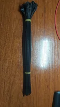 Cable-Tie-Color Releasable Plastic 20pcs-Zip-Ties Black White And 400mm/450mm