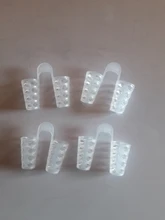 1/4 Uds Anti ronquidos Anti ronquido de silicona pinza de nariz ronquido solución dispositivo anulador de ronquidos ayuda para dormir Nasal dilatadores de atención de la salud