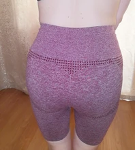 Pantalones de Yoga hasta la rodilla para mujer, medias de cintura alta sin costuras para gimnasio Energy 50, pantalones cortos de entrenamiento deportivo para chica/mujer 2021