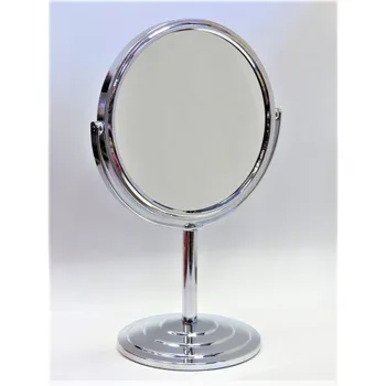 

Round mirror on the leg in metal frame (14,5 cm)