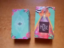 Juego de cartas del Tarot del Fuego, oráculo, guía electrónica, Linestrider Dreams, juguete de adivinación, Estrella giratoria, Muse, Hoodoo occulta