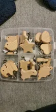 Baby Pacifier-Clip Wooden Beech Natural Toys DIY 18pc