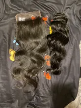 Extensiones de pelo humano Remy para mujeres negras, accesorio Invisible con cierre Frontal de malla HD, 5x5, encaje de encaje predespuntado