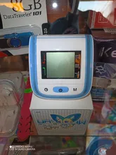 BOXYM-Monitor de presión arterial Digital para muñeca, tonómetro médico con pantalla LCD, esfigmomanómetro automático, para muñeca