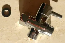 Spray-Nozzle-Converter Faucet Valve Shower Bathroom Water-Splitter 3-Way Brass 1/2-