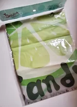 Semi transparente a prueba de agua Anti-delantal resistente al aceite de fruta de impresión breve adultos delantal de cocina para hornear accesorios de cocina delantal babero