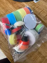 Esponja para pulir autos almohadillas de espuma búfer Kit de la máquina de pulido alfombrillas de cera para elimina arañazos