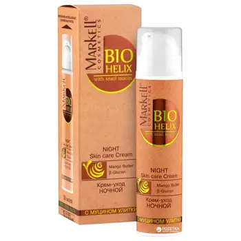 

BIO-HELIX cream-care with mucin snails night Markell