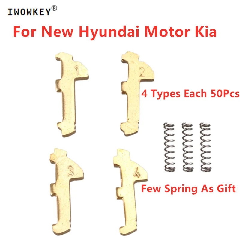 200 Teile/los Auto schloss Platte HY22 Auto Lock Reparatur Zubehör Auto Lock Reed Schloss Platte für Neue Hyundai Motor Kia – Detail 6