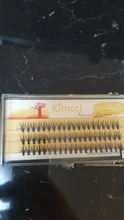 Kimcci-extensiones de pestañas individuales 20D, pestañas de lujo, naturales, suaves, postizas, volumen 3D, visón, maquillaje, cilios