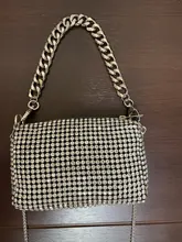 Cadena de aluminio de 20-40cm de oro plateado, correa para bolso, asas para bolso DIY, correa para bolso de repuesto, correas para bolso, accesorios para cadena