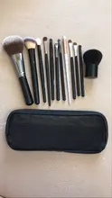 Uds cosmética bolsa de malla de estuche de brocha de maquillaje de viaje neceser organizador caso herramientas de belleza de almacenamiento de titular