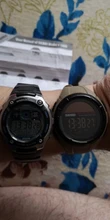 Digital-Watch Solar-Power SKMEI 1405 Week-Display Waterproof Mens Date Man Led 50m PU