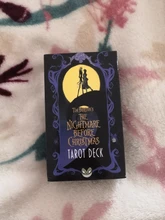 Juego de cartas de pesadilla antes de Navidad, Tarot, guía, 78 cartas, adivinación, cuenta el futuro