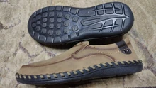 Mocasines de cuero sintético para hombre, zapatos informales planos sin cordones, transpirables, zapatillas masculinas casuales y a la moda, modelo nuevo, 2020