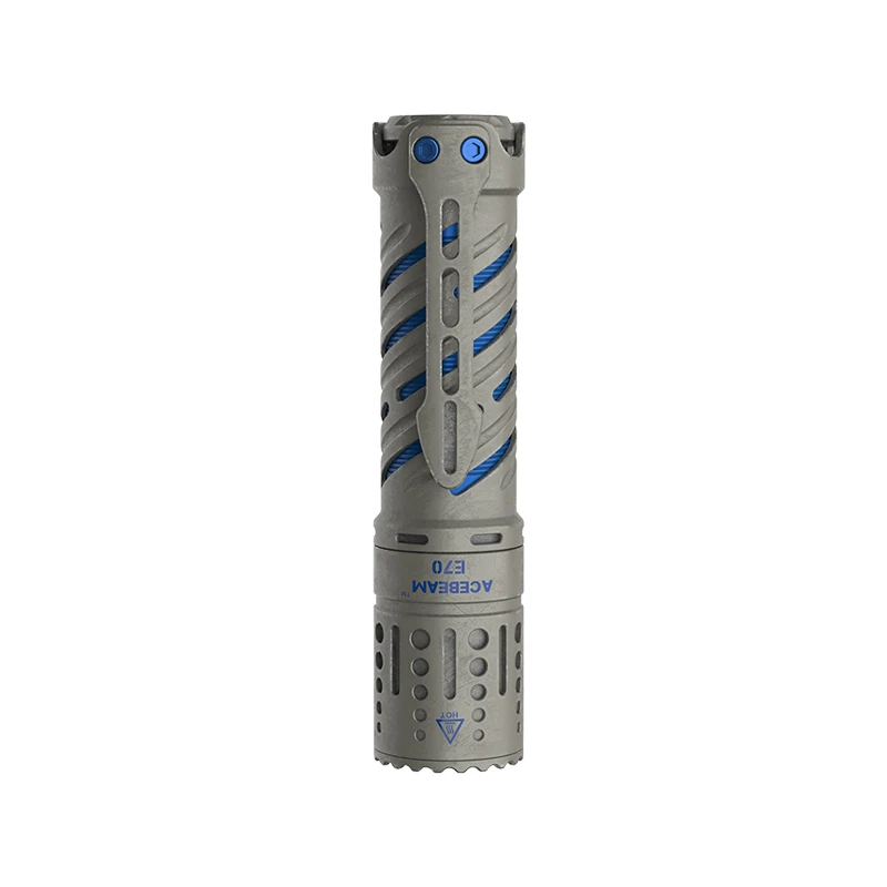 Маленький уникальный фонарик для повседневного использования ACEBEAM E70-Titanium 4000