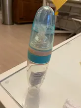 Imebaby bebé recién nacido de silicona de arroz botella de goma alimentación de bebé cuchara cuentagotas de silicona botella de alimentación cuchara botella