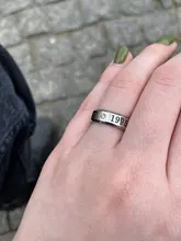 ELSEMODE Bangtan anillo de chicos Jimin Jin Suga V J-espero que Kook Rap anillo de acero inoxidable para los hombres y las mujeres regalo de la joyería