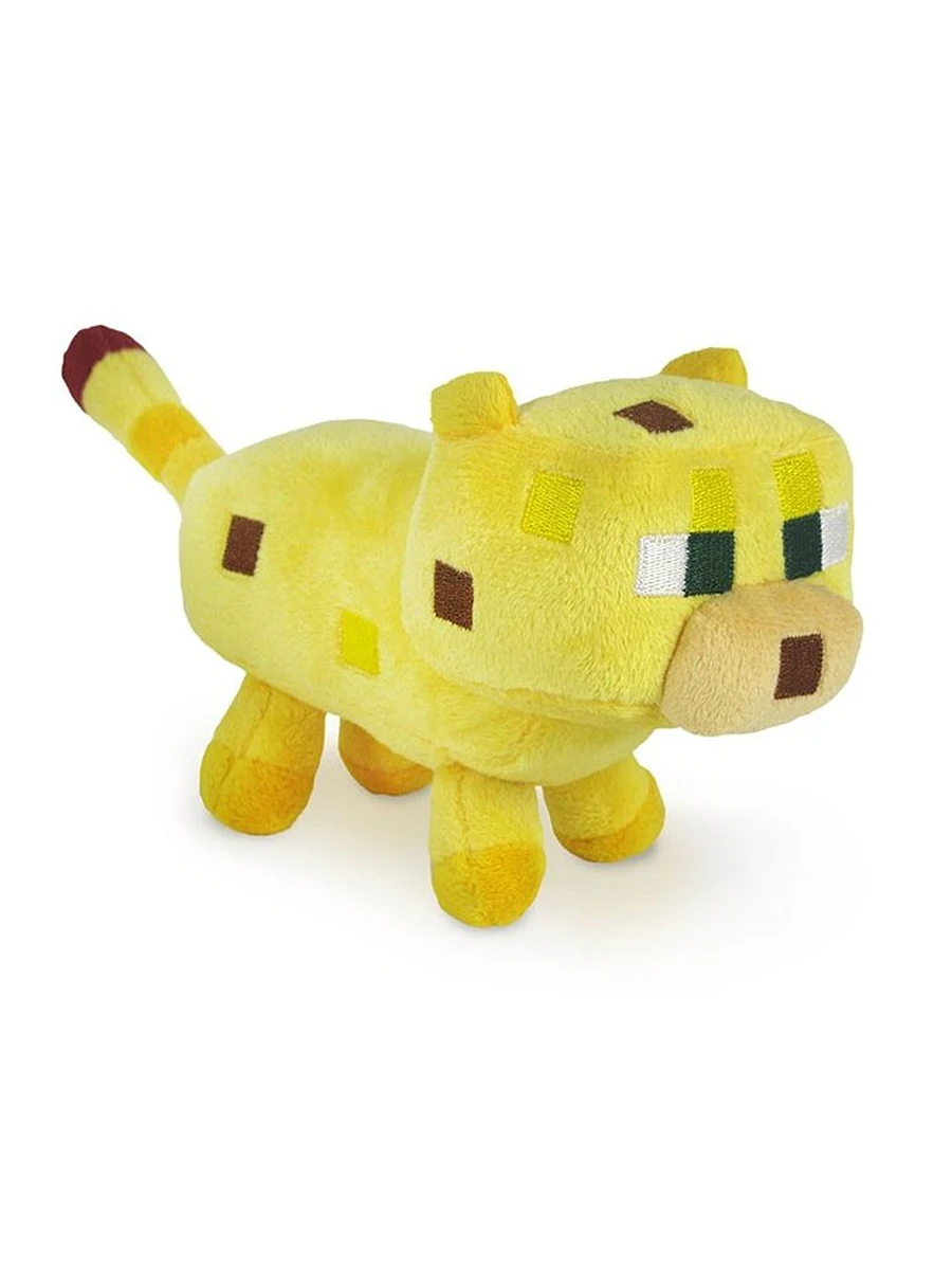 Мягкая игрушка Minecraft Ocelot Детеныш оцелота 18см | Игрушки и хобби