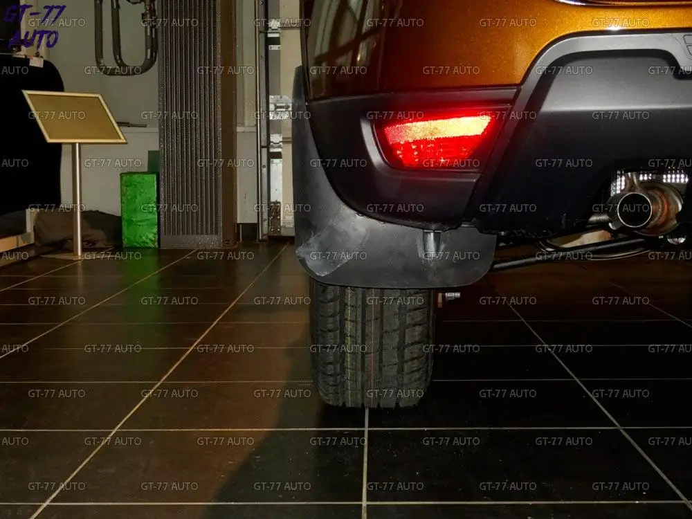 Брызговики задних колес для Renault Duster- защитные против брызг литья внешний материал Резина Стайлинг тюнинг