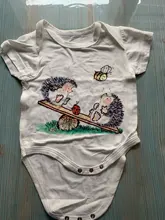 Erizo con diente de león Kawaii para niña, Ropa para bebé de 0 a 24 meses, monos Harajuku para bebé, Pelele de dibujos animados para recién nacido, Ropa para bebé