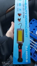 Portable Lantern Flashlight Work-Lighting Battery Fishing-Lamp Magnetic Camping 2--18650