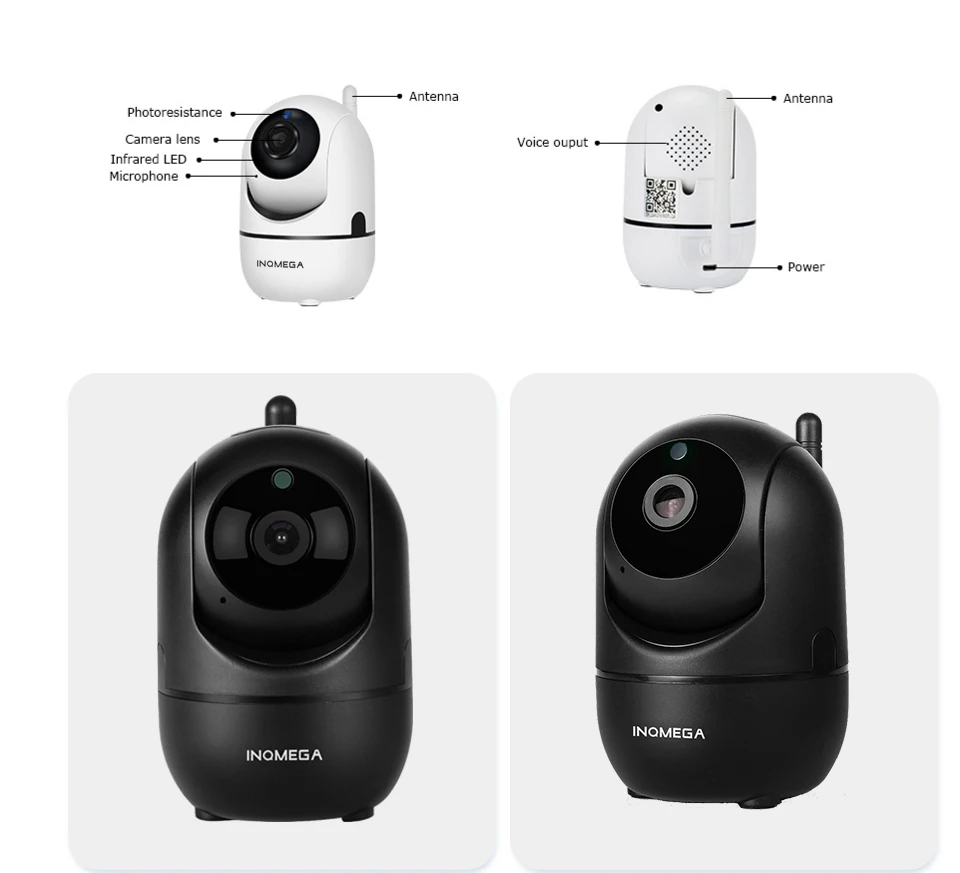 

HD Cloud Wireless IP Camera Intelligent Auto Tracking Of Human Home Smart Security Surveillance Network Guard Theft EU Wifi