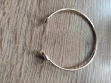 Pulsera ajustable con doble lazo de corazón para Mujer, brazalete con apertura de cristal, joyería, 7g, 2020