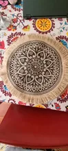 Embroidery Table Mat Placemat Decoration Furniture Coffee-Cup Non-Slip Heat-Insulation