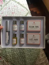 Actualización de las pestañas de Kit de pestañas permanente Calia Conjunto Permanente profesional de pestañas ascensor de crecimiento de pestañas nueva llegada