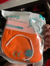 Mascarilla protectora FFP2 de 5 capas, máscara bonita de 14 colores, CE, KN95, fpp2, a prueba de polvo