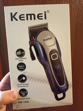 Cortadora de pelo eléctrica recargable por USB para hombres, cortadora de pelo profesional, pantalla LED Digital con 4 peines de límite 48