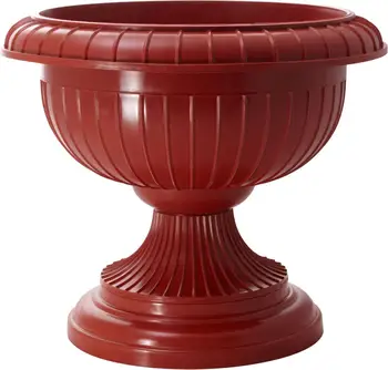 

Vase on the leg large d 395mm Terracotta