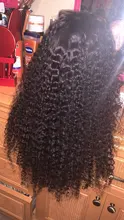 13x4 rizado pelucas de cabello humano brasileño profundo onda de encaje frente pelucas de cabello humano sin costuras Pre arrancado peluca Frontal de encaje pelucas para mujeres