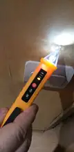 VD802 comprobador de corriente	probador de voltaje voltage meter Detector de voltaje de CA sin contacto medidor probador 12 V-1000 v estilo de pluma indicador eléctrico LED salida tensión de Dectetor Sensor con