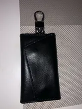 Billetera de cuero genuino de vaca para hombre y mujer, bolsa para llaves multifunción con hebilla de calidad a la moda, organizador de llaves con los titulares de ama de llaves