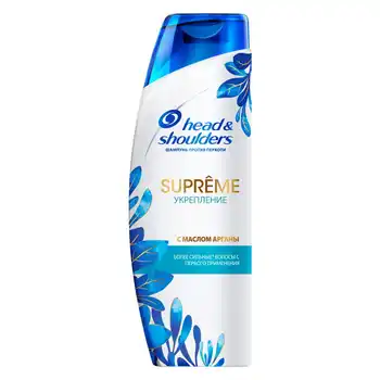 

Shampoo for hair Head & Shoulders "Supreme strengthening", with argan oil