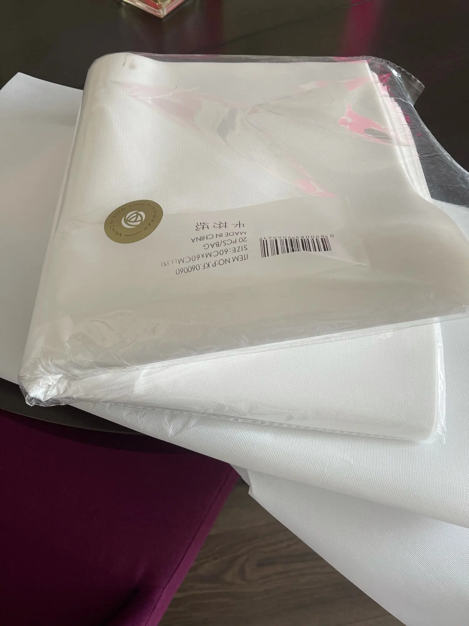 20pcs/bag Korean Rose Bouquet Wrapping Paper Monochrome Waterproof