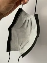 10-200 Uds desechable máscara no tejió Mascarillas 3 capa de máscara de filtro boca cara máscara de polvo de clavo máscara máscaras