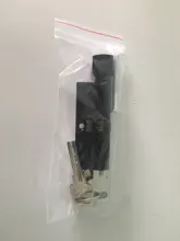Cerradura de cilindro de puerta sesgada de 70mm, 3 Llaves, antirrobo, de latón, cerradura de puerta AB, cilindro de cerradura para dormitorio de seguridad Interior