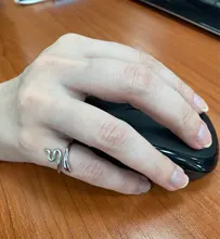 Anillos De Serpiente de cristal para mujer, de Plata de Ley 925 Vintage con personalidad, anillos ajustables de plata tailandesa Punk