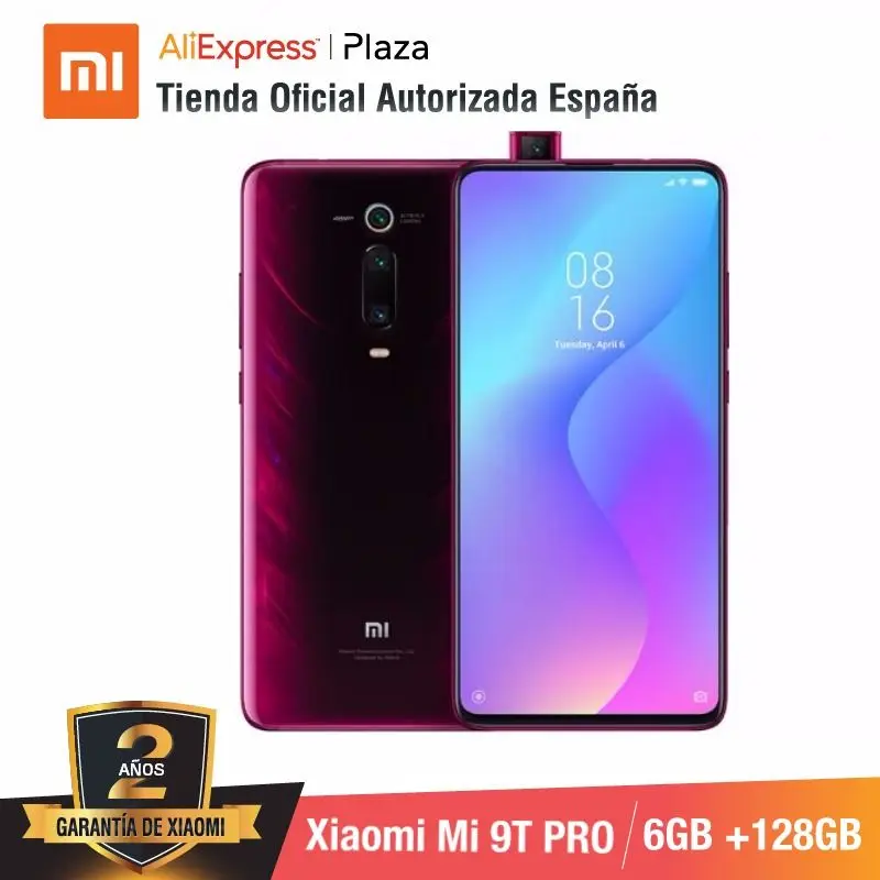  Global Version for Spain] Xiaomi Mi 9T PRO (Memoria interna de 128GB RAM de 6GB Triple cámara de 48