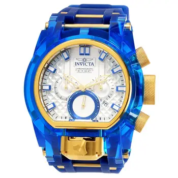 

Invicta 52mm Zeus Magnum Navy Anatomic Men wristwatch clock